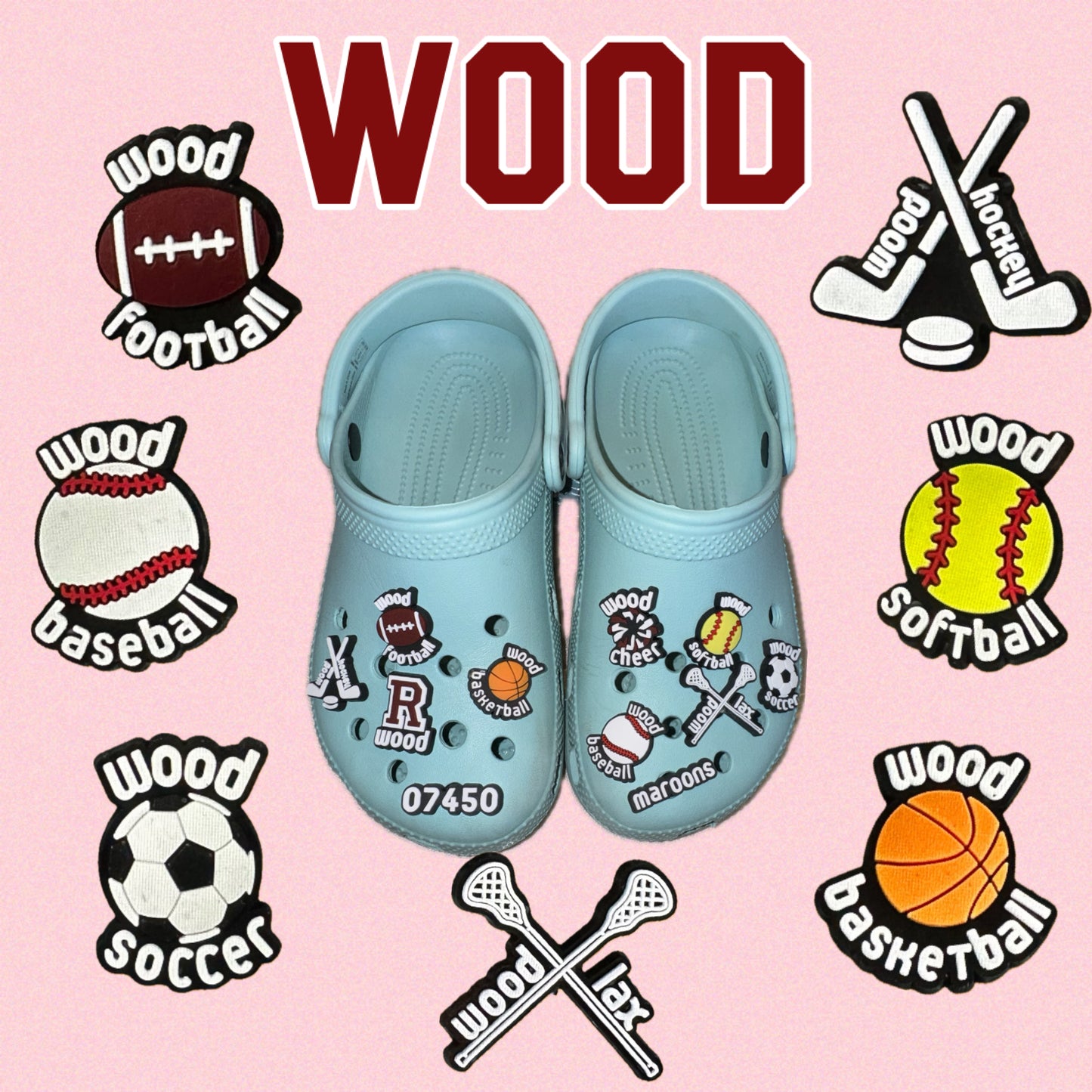 Ridgewood Shoe Charms